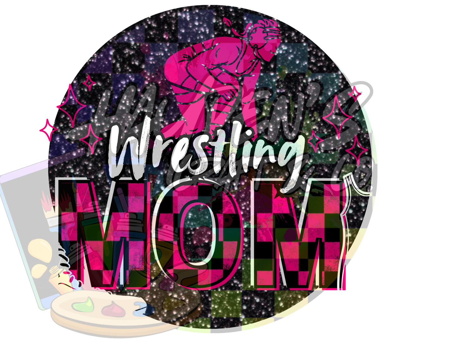 Mama of girl wrestler PNG