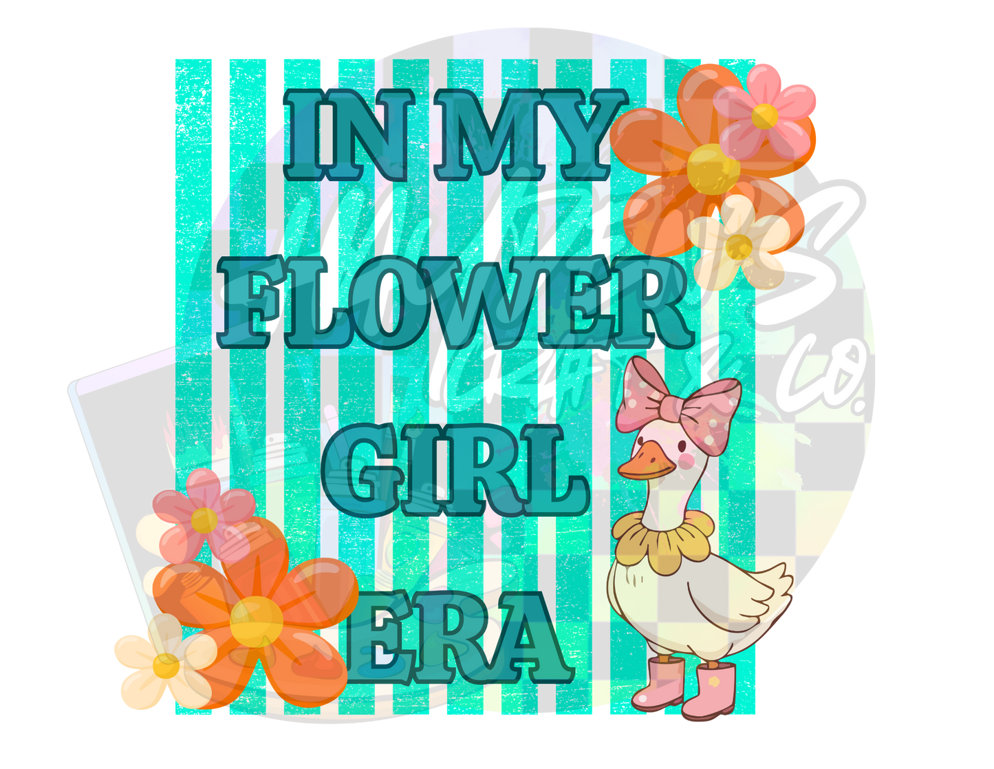 Goose Flower Girl png